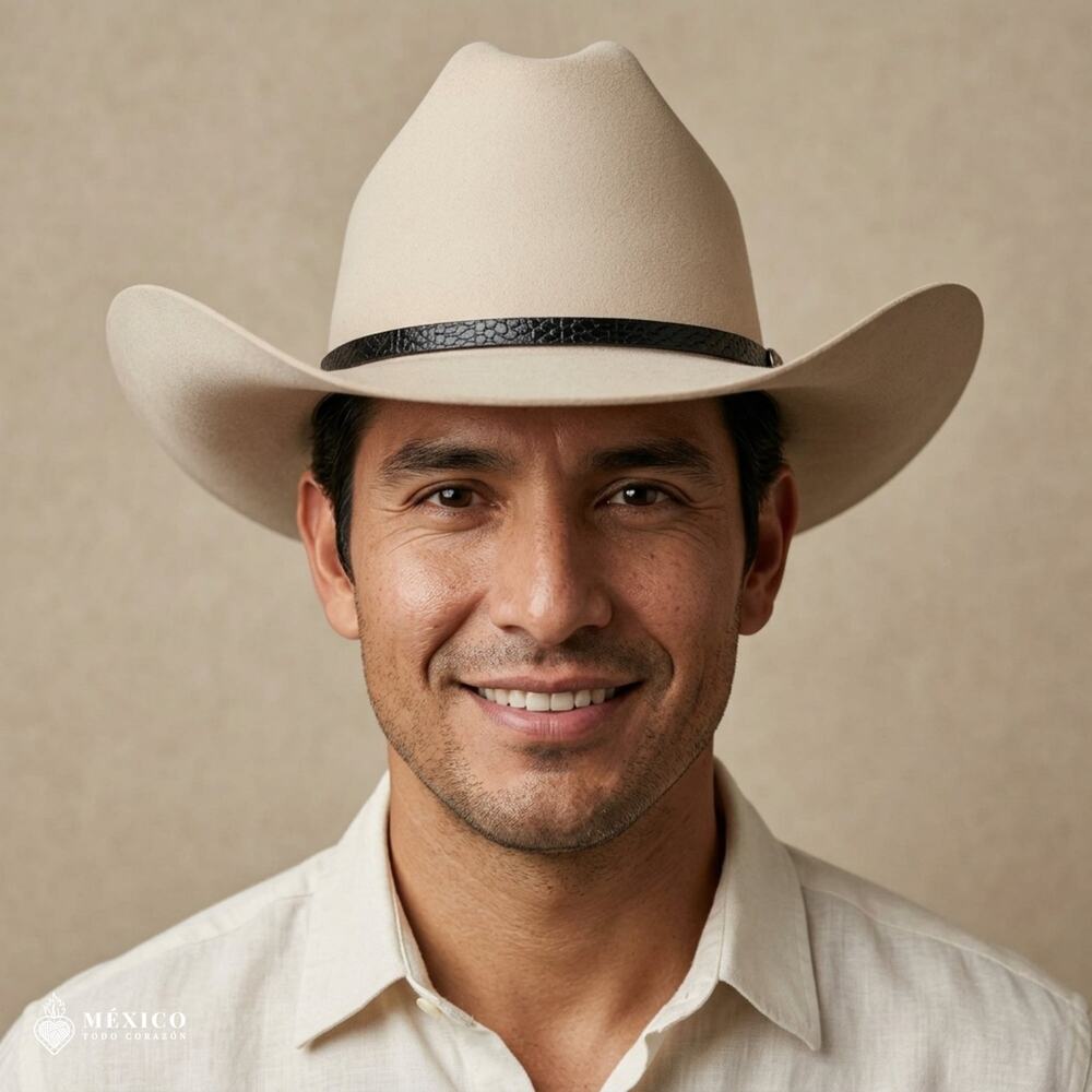 Traditional Mexican Cowboy Hat for Men – Western Ranch & Rodeo Straw Hat